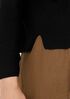 Organic Linen Cotton Jewel Neck Box-Top