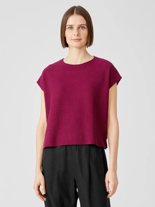 Organic Linen Cotton Seed Square Top