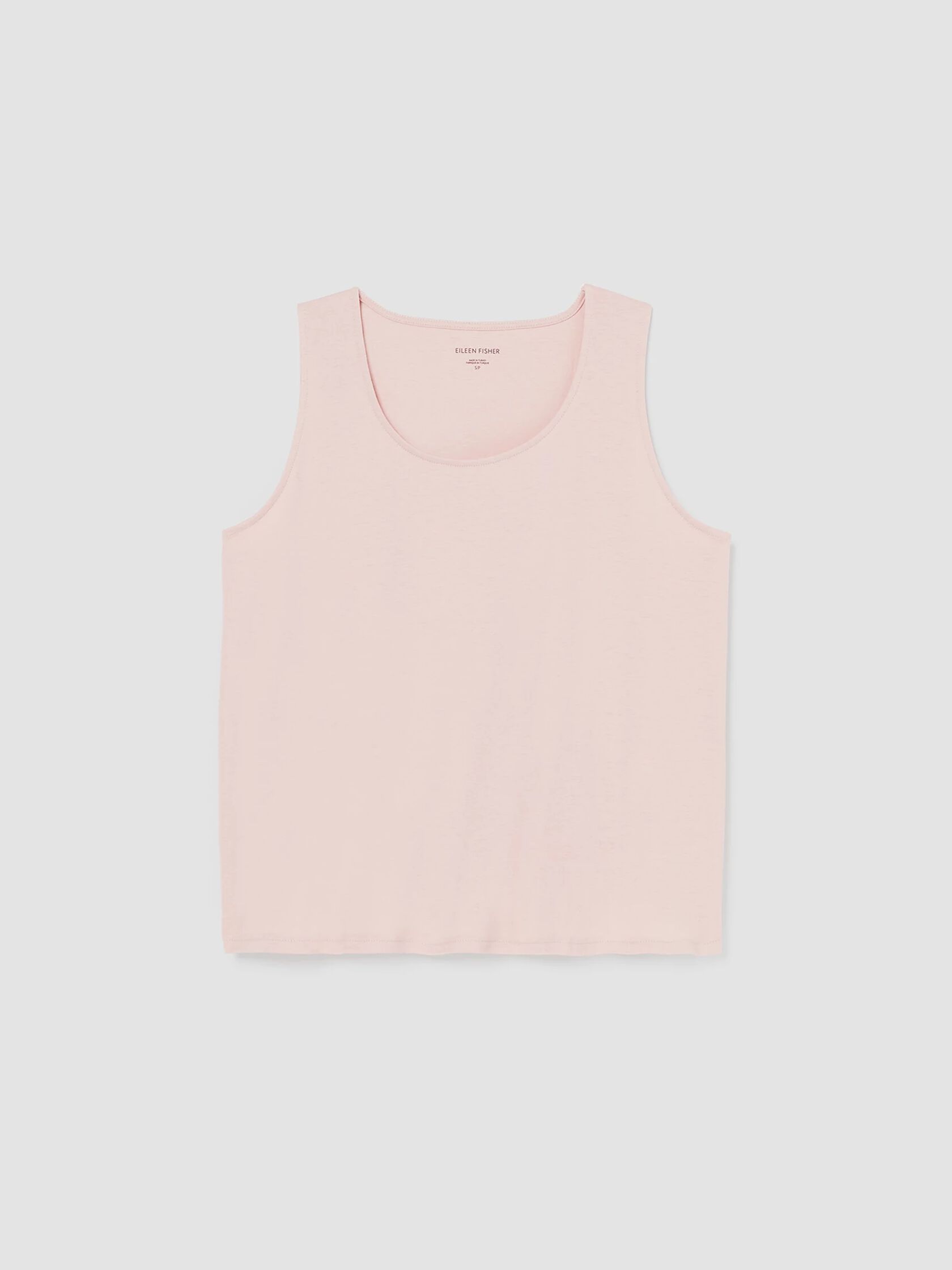 Cozy Organic Cotton Interlock U-Neck Tank