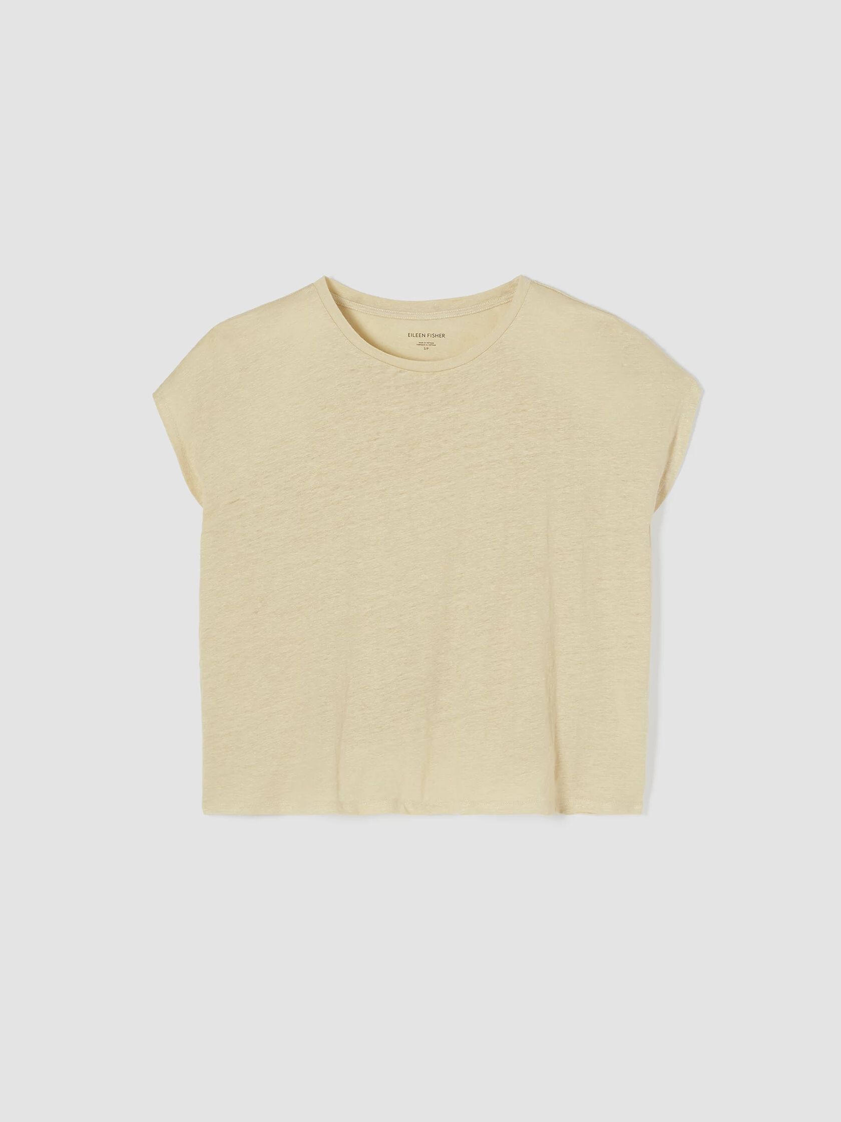 Organic Linen Jersey Square Top