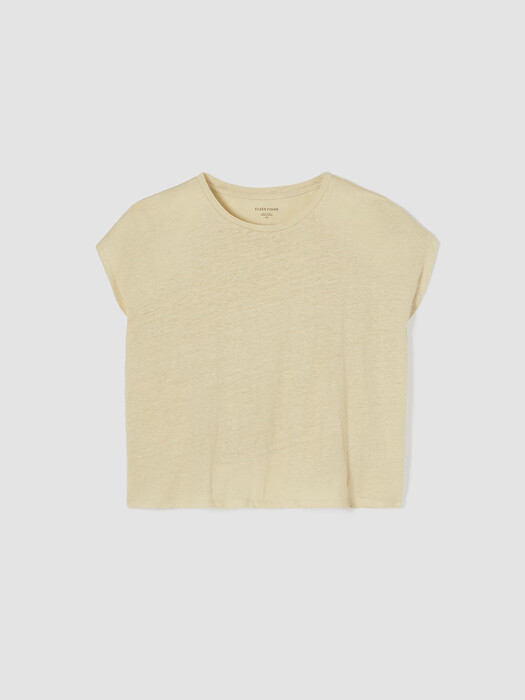 Organic Linen Jersey Square Top