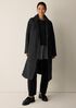 Light Cotton Nylon Padded Trench Coat