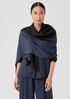 Hand-Dyed Abstract Silk Scarf