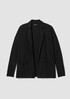 Italian Cashmere Notch Collar Cardigan