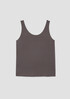 Stretch Silk Jersey Scoop Neck Tank