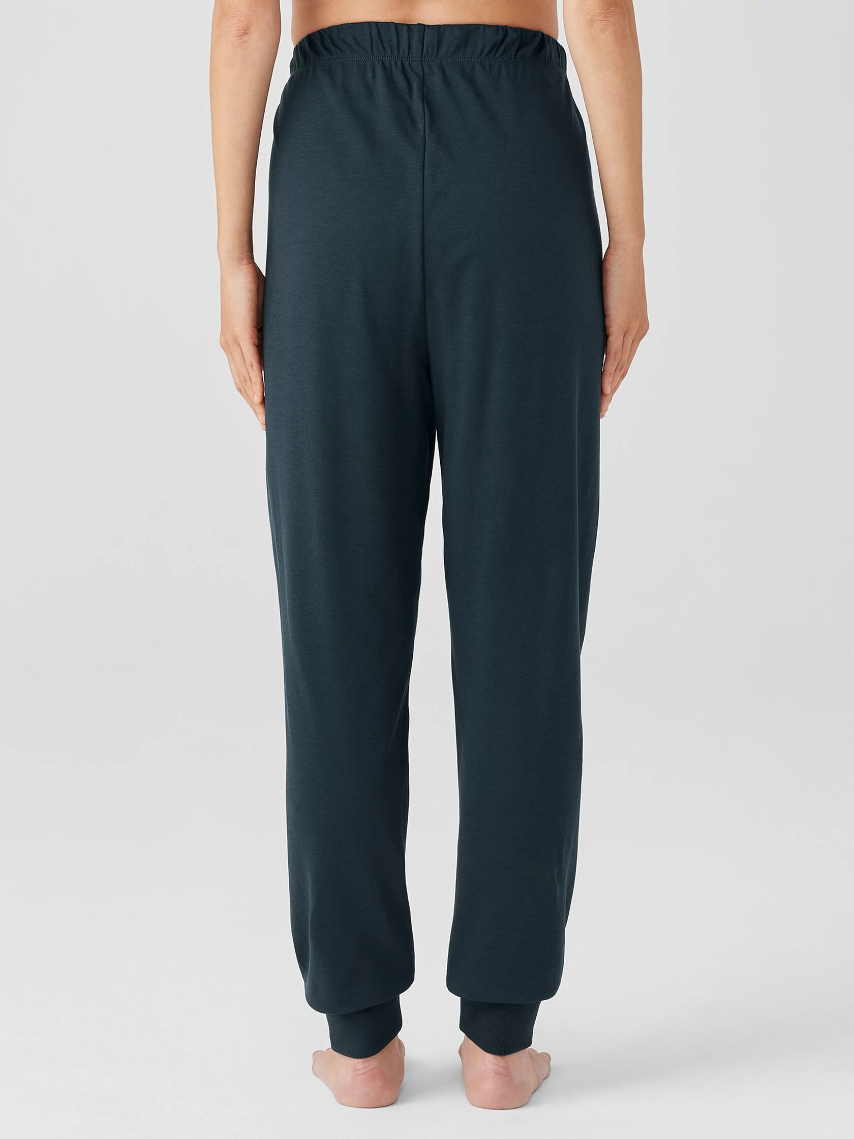 Organic Cotton Interlock Jogger Sleep Pant