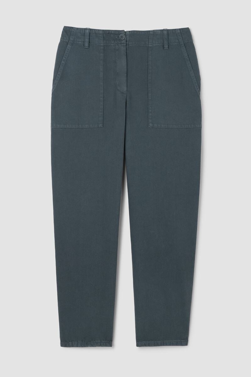 Garment-Dyed Utility Cotton Tapered Pant Garment-Dyed Utility Cotton Tapered Pant