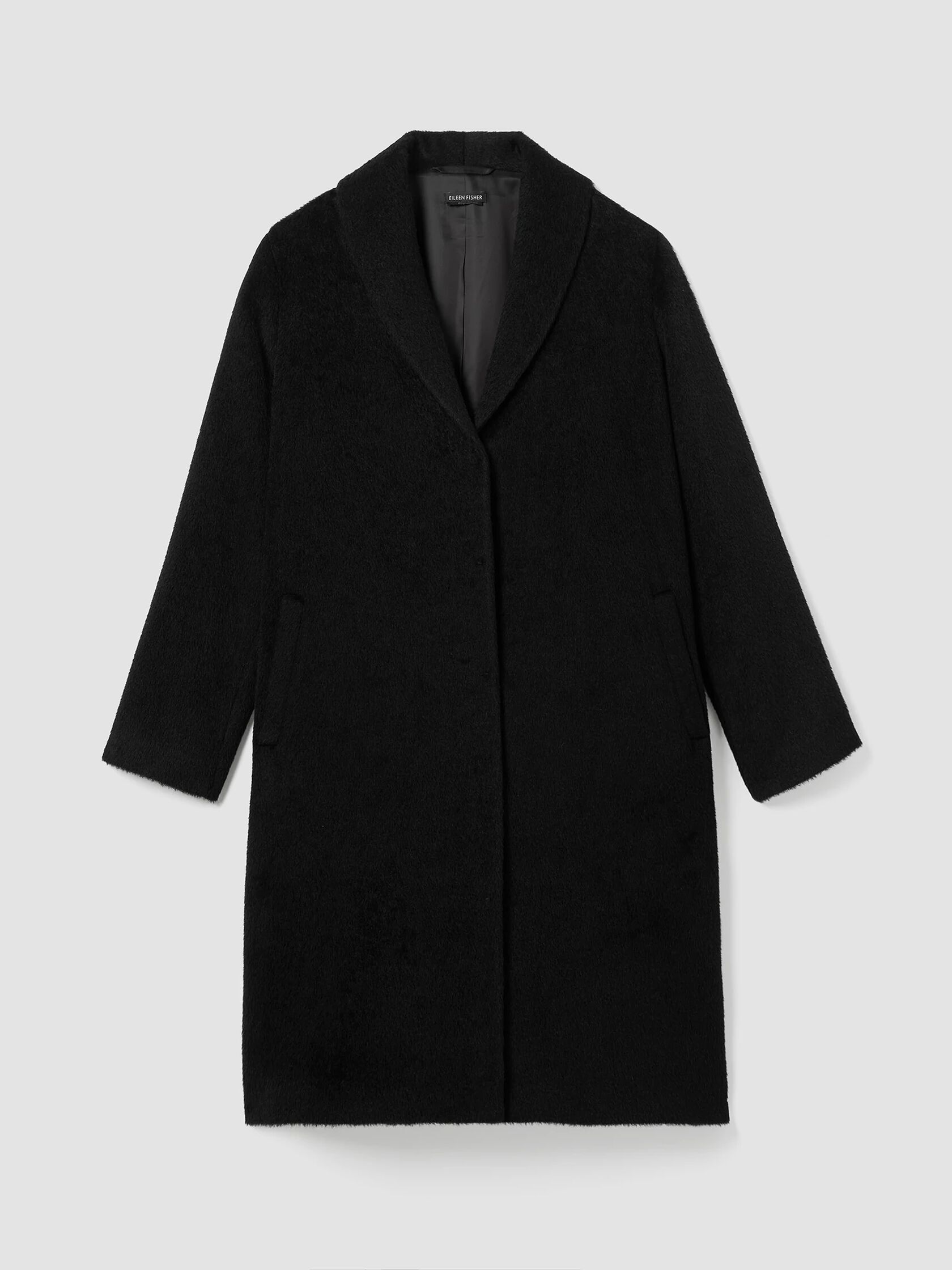 Alpaca Luxe Shawl Collar Coat