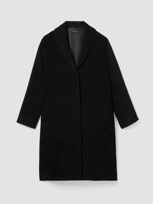 Alpaca Luxe Shawl Collar Coat