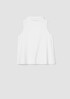 Traceable Cotton Jersey Funnel Neck Tank