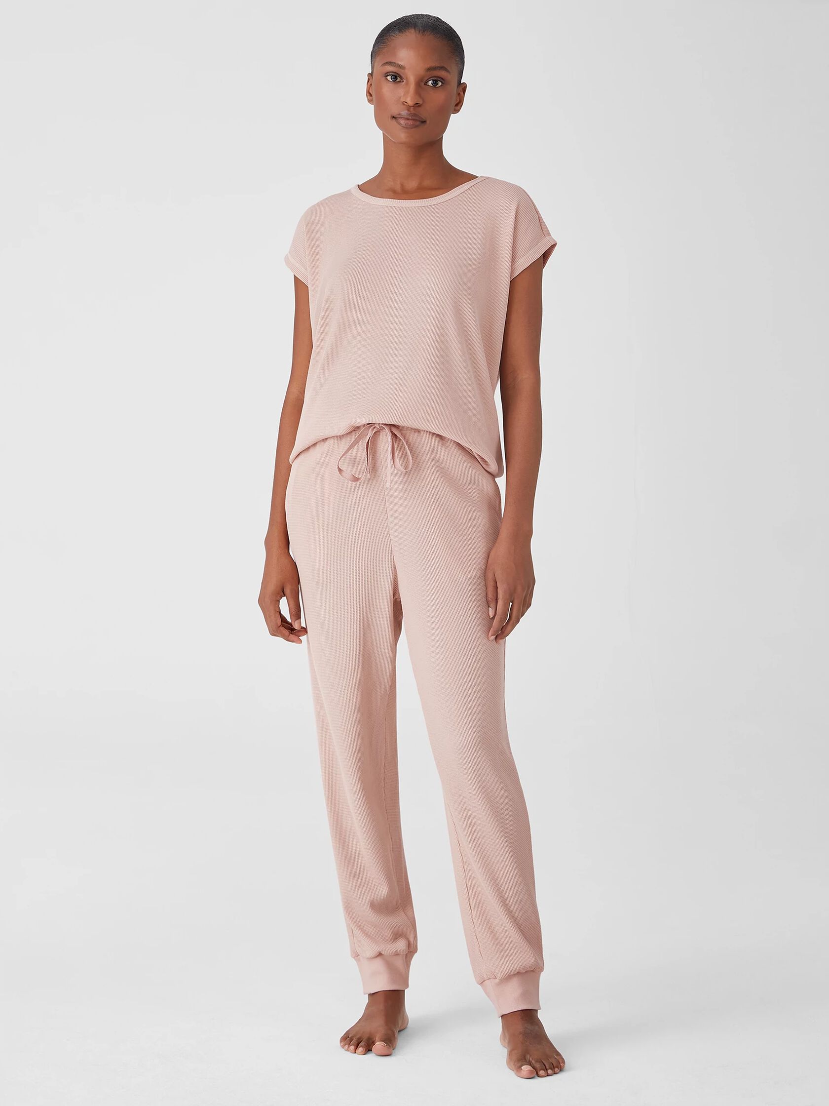 Cozy Organic Cotton Thermal Jogger Pant