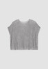 Organic Linen Délavé Bateau Neck Top