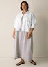 Slubby Organic Cotton Linen Classic Collar Jacket
