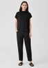 Fine Jersey Funnel Neck Top