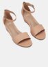 Mara Tumbled Leather Wedge Sandal