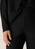 Washable Stretch Crepe Slim Pant