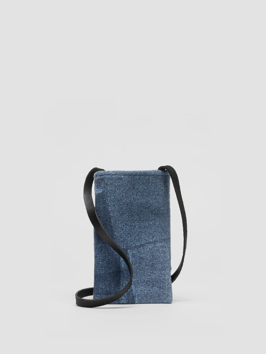 Waste No More Denim Phone Pouch