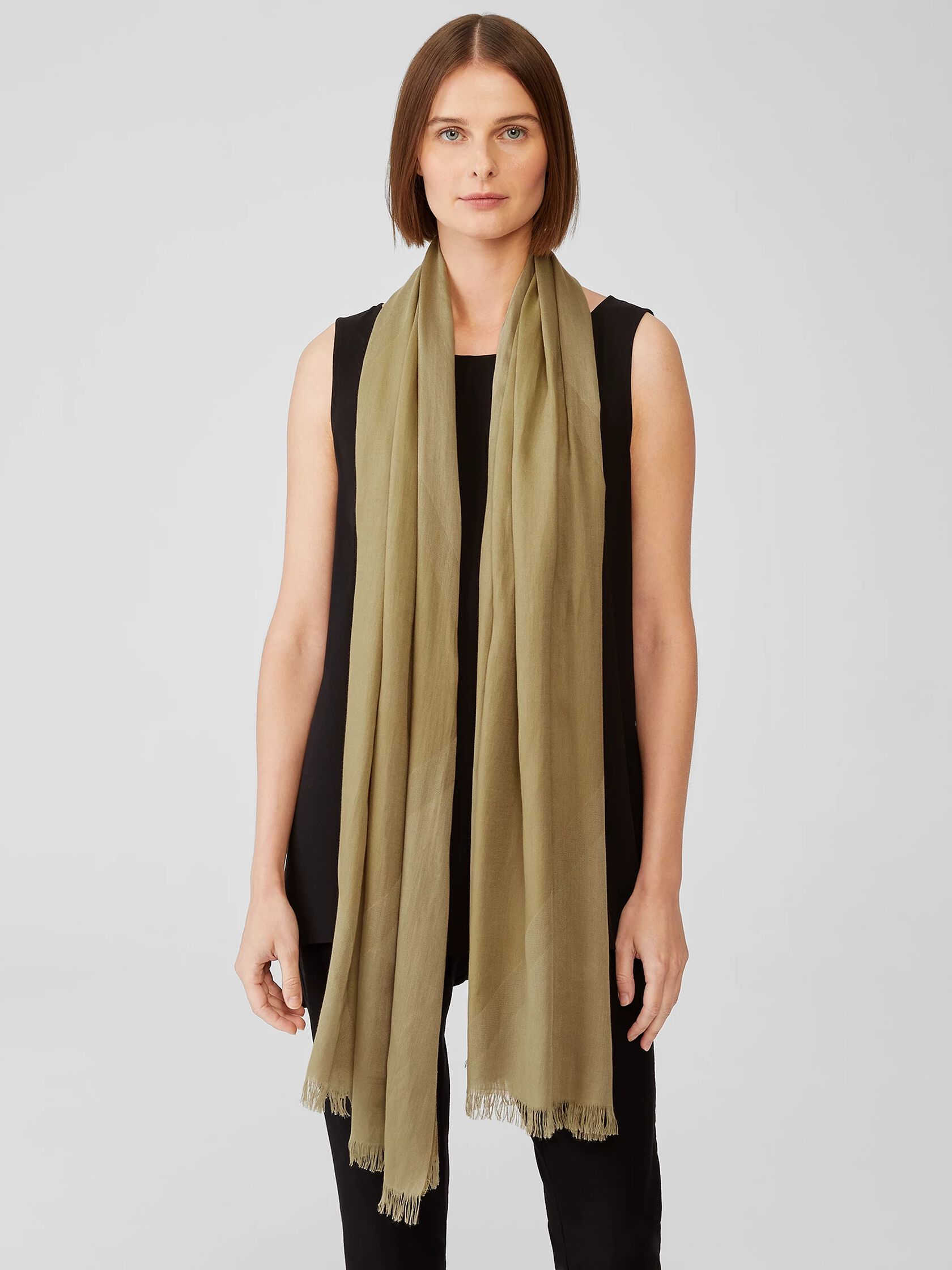 Organic Cotton Prism Jacquard Scarf