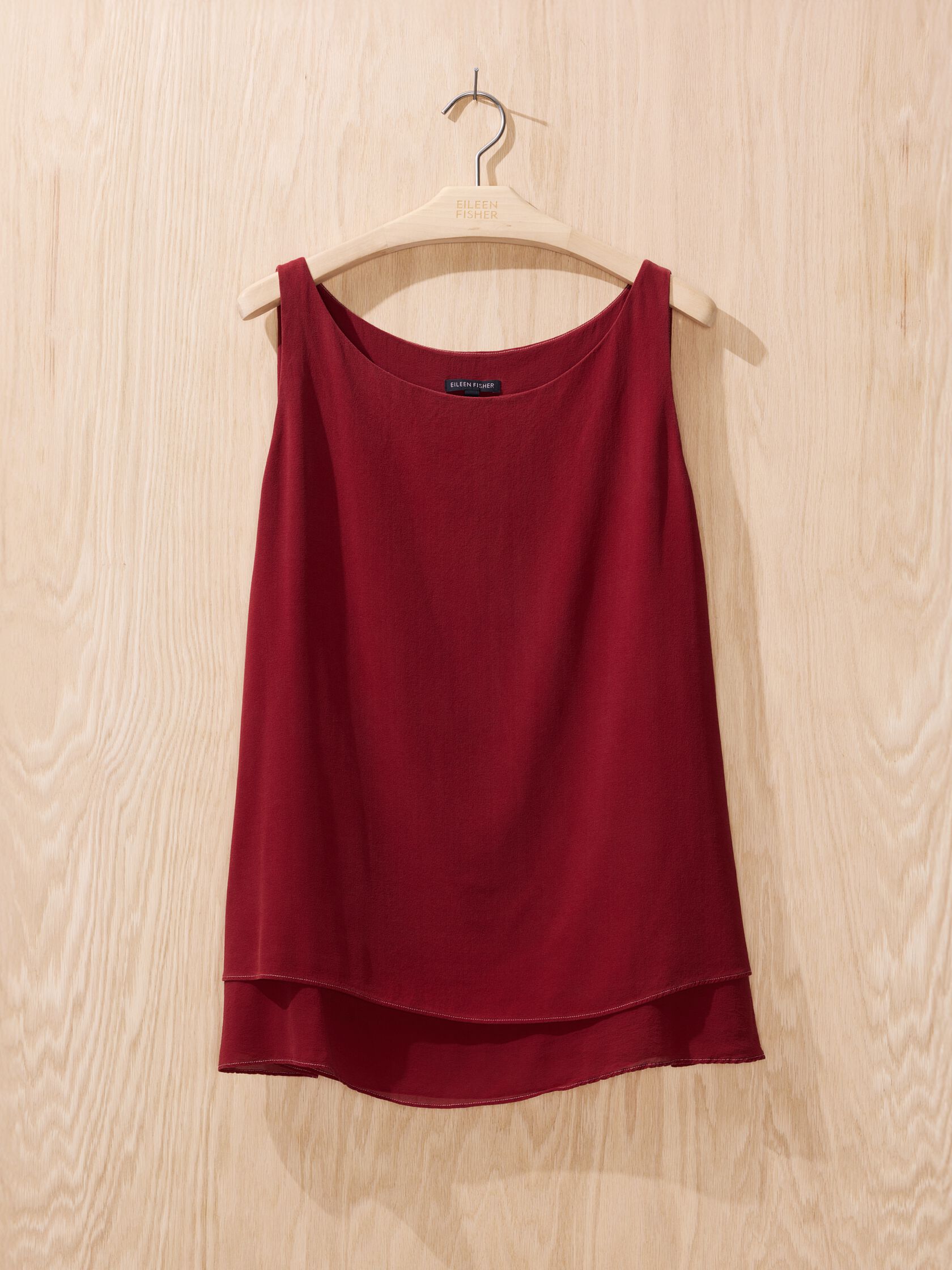 Renew Overdye Silk Crepe Tank, XL
