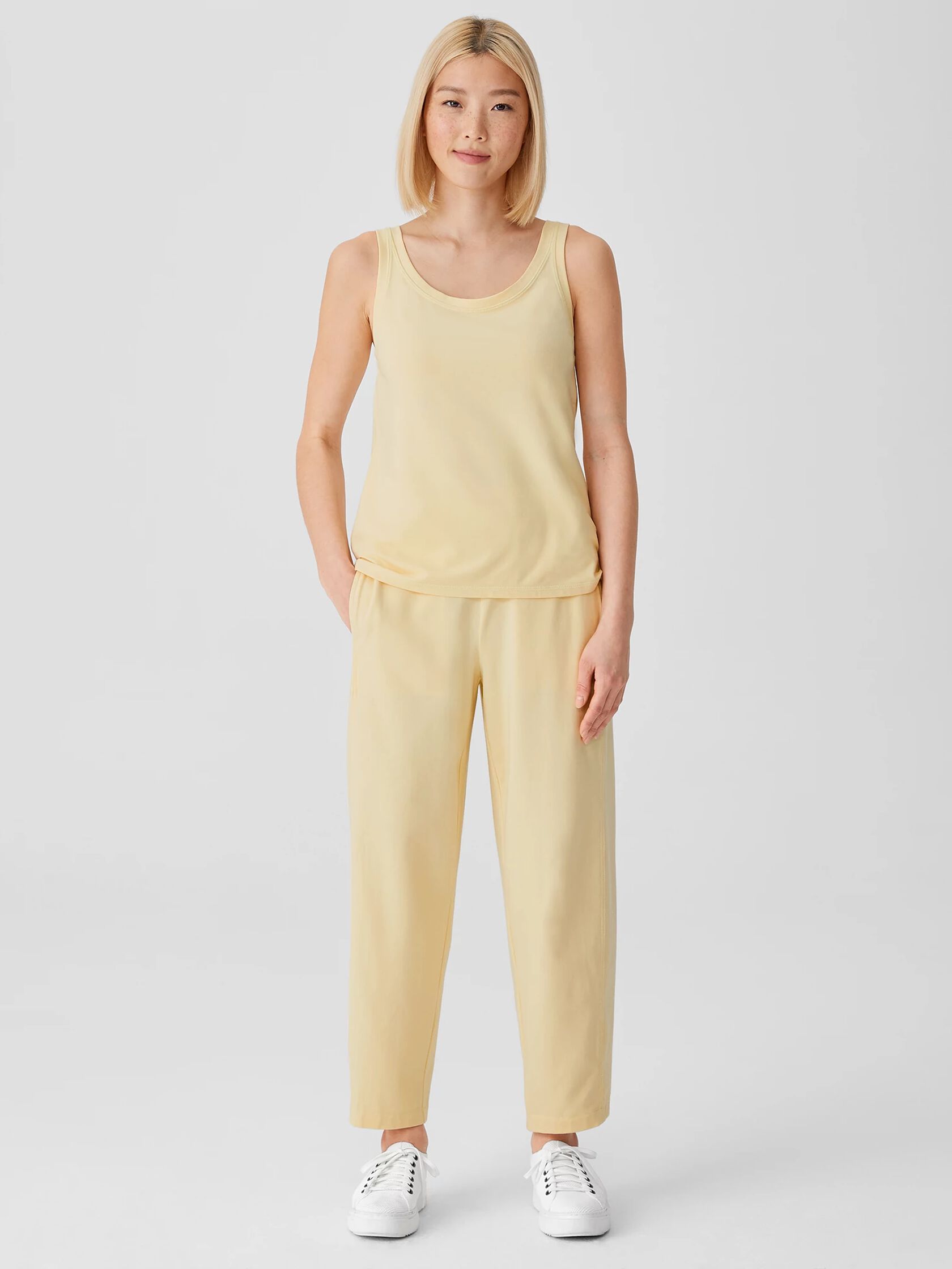 Traceable Organic Cotton Jersey Lantern Pant