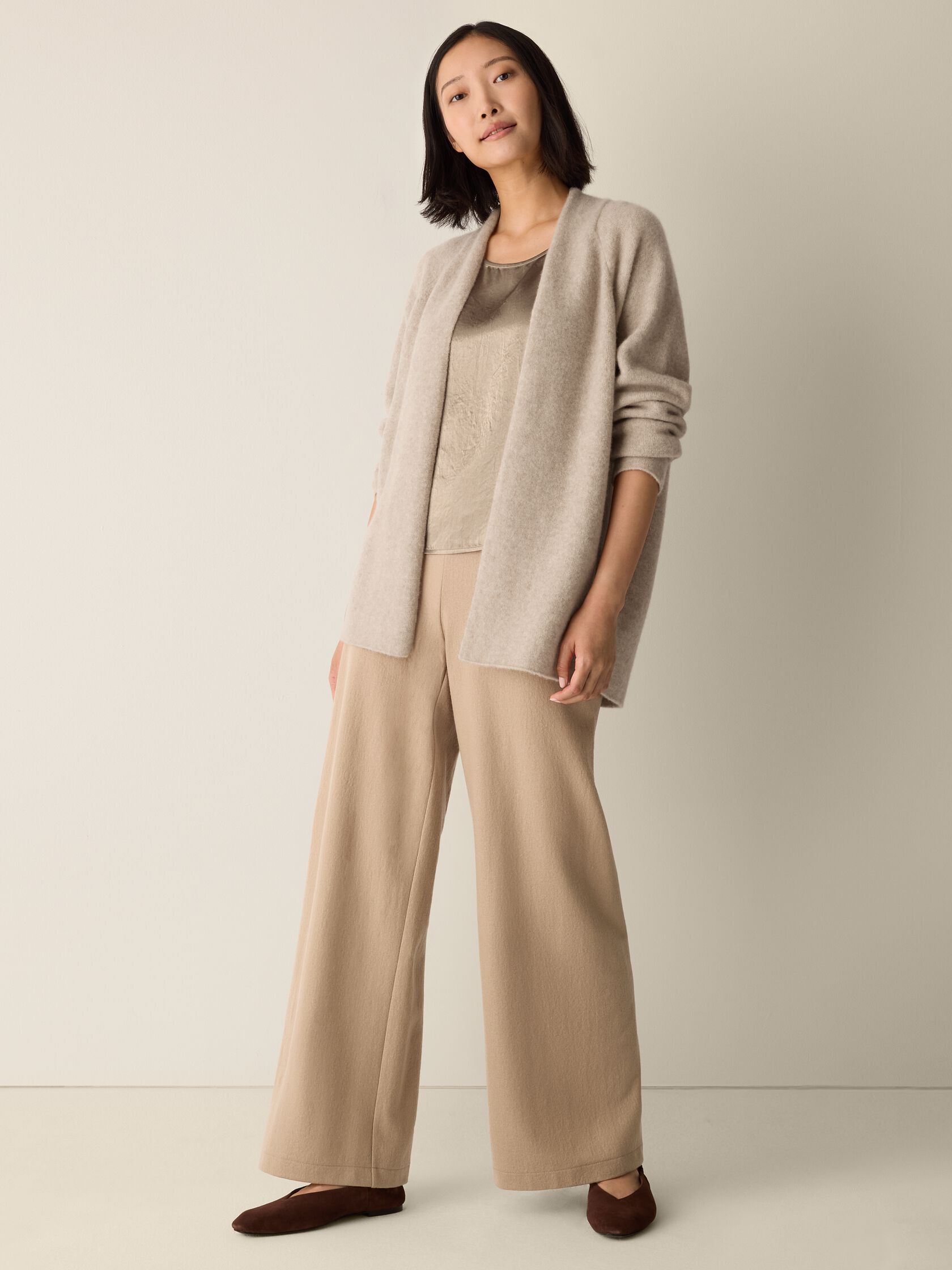 Cashmere Silk Boucle Bliss Long Cardigan