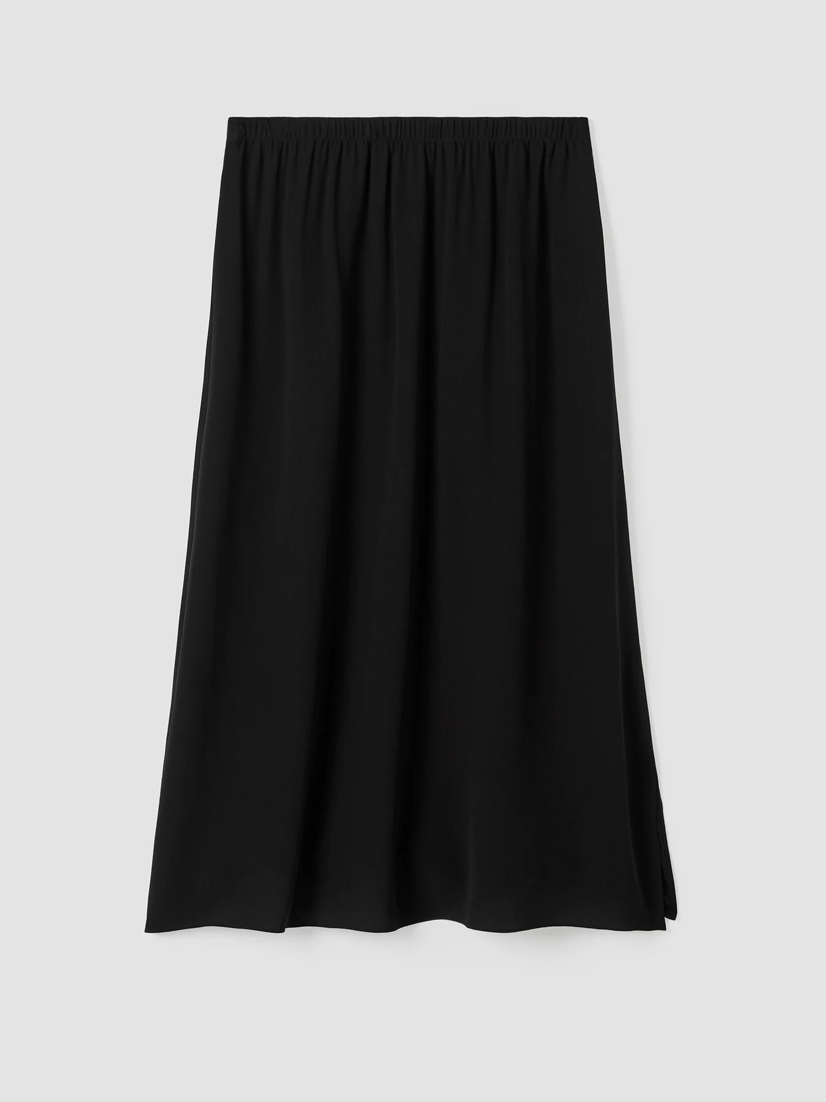Silk Georgette Flared Skirt