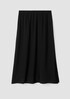 Silk Georgette Flared Skirt