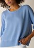Peruvian Cotton Blend Elbow-Sleeve Top