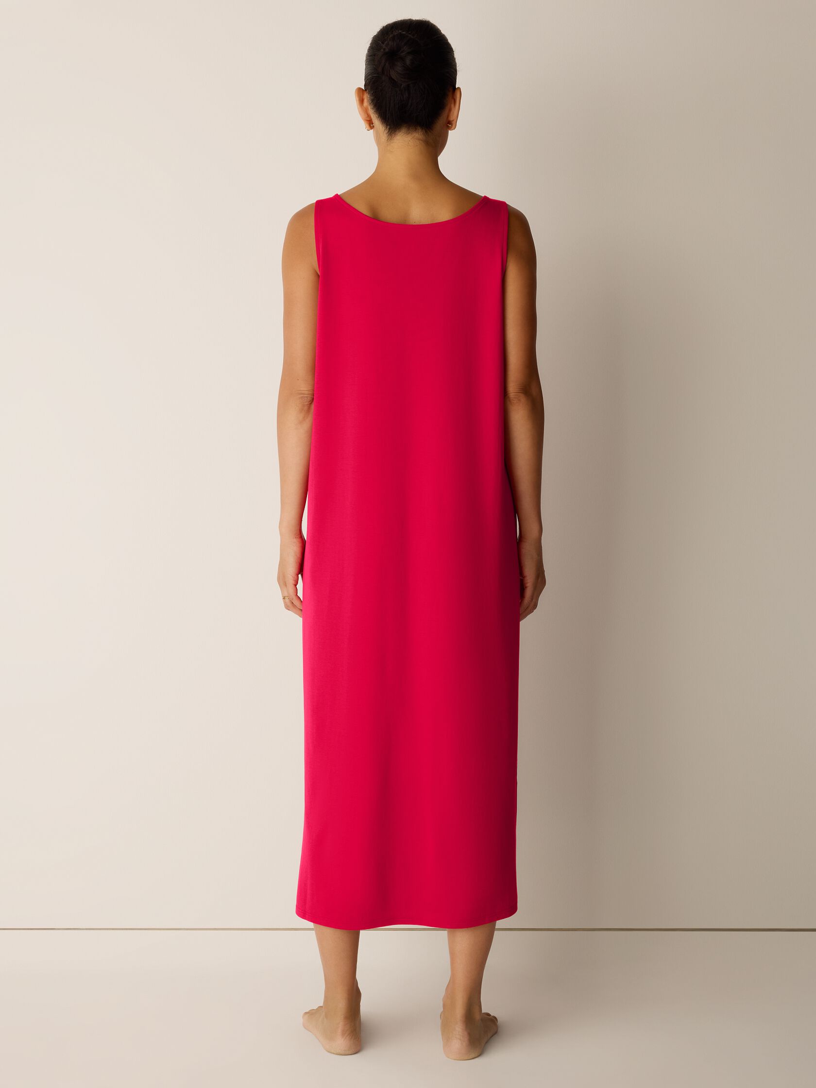 Organic Cotton Interlock Tank Sleep Dress