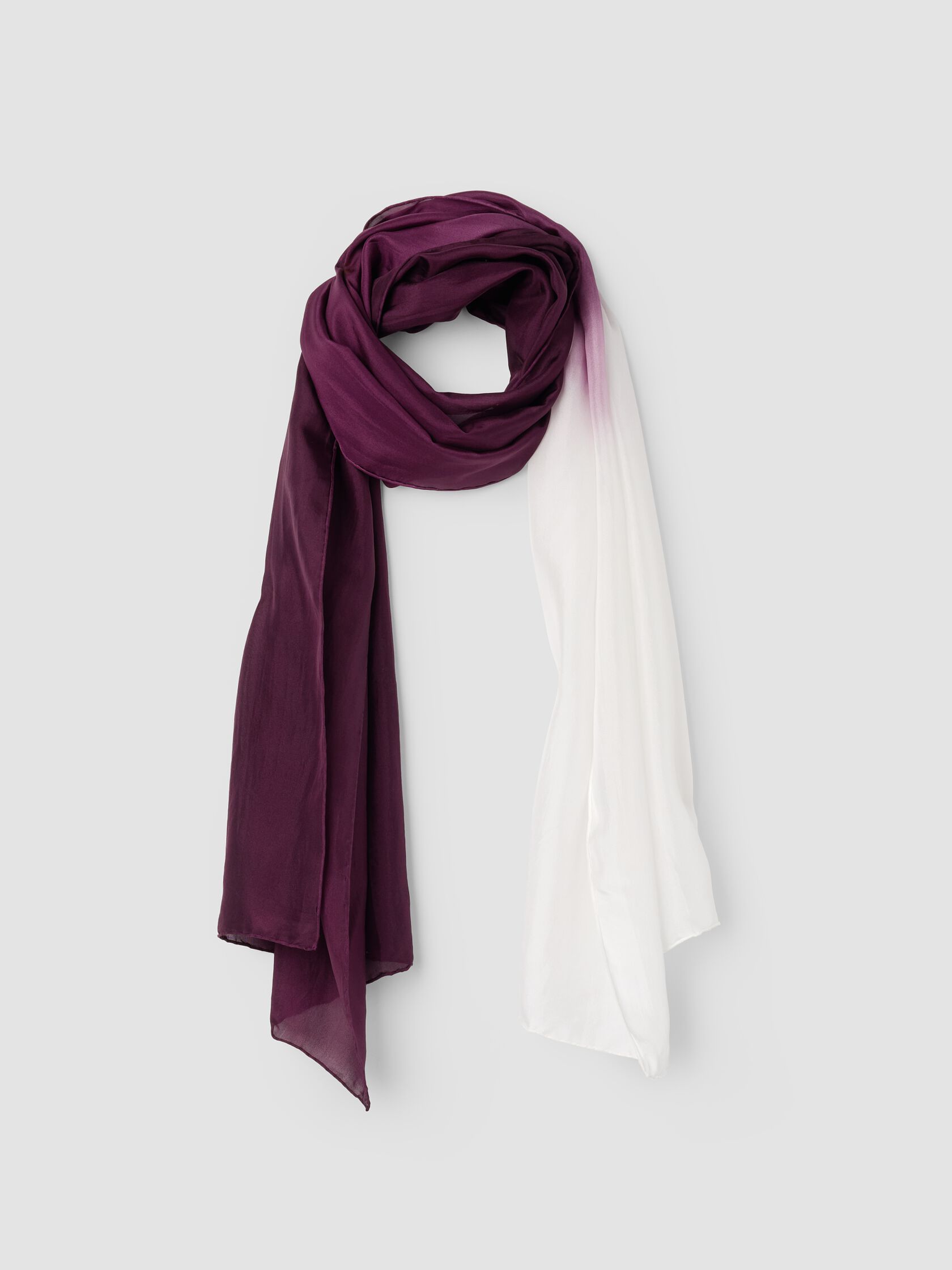 Hand-Dyed Silk Scarf
