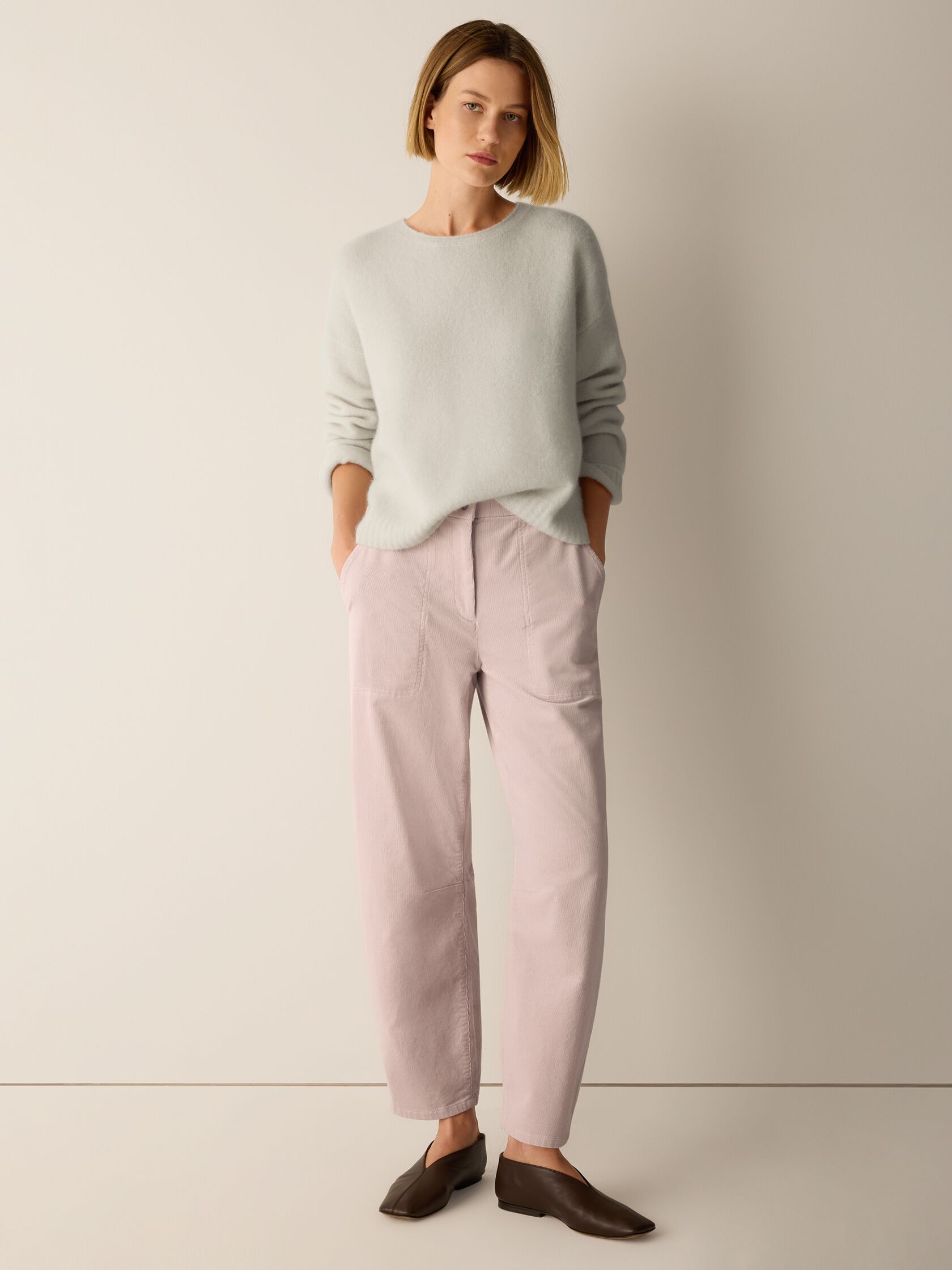 Organic Cotton Stretch Corduroy Arch Pant