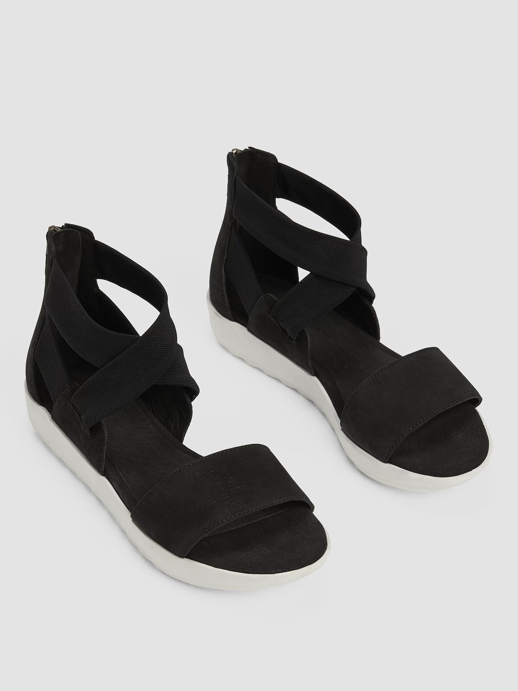 Kash Tumbled Nubuck Leather Sneaker Sandal