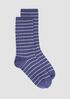 Striped Rib Trouser Sock