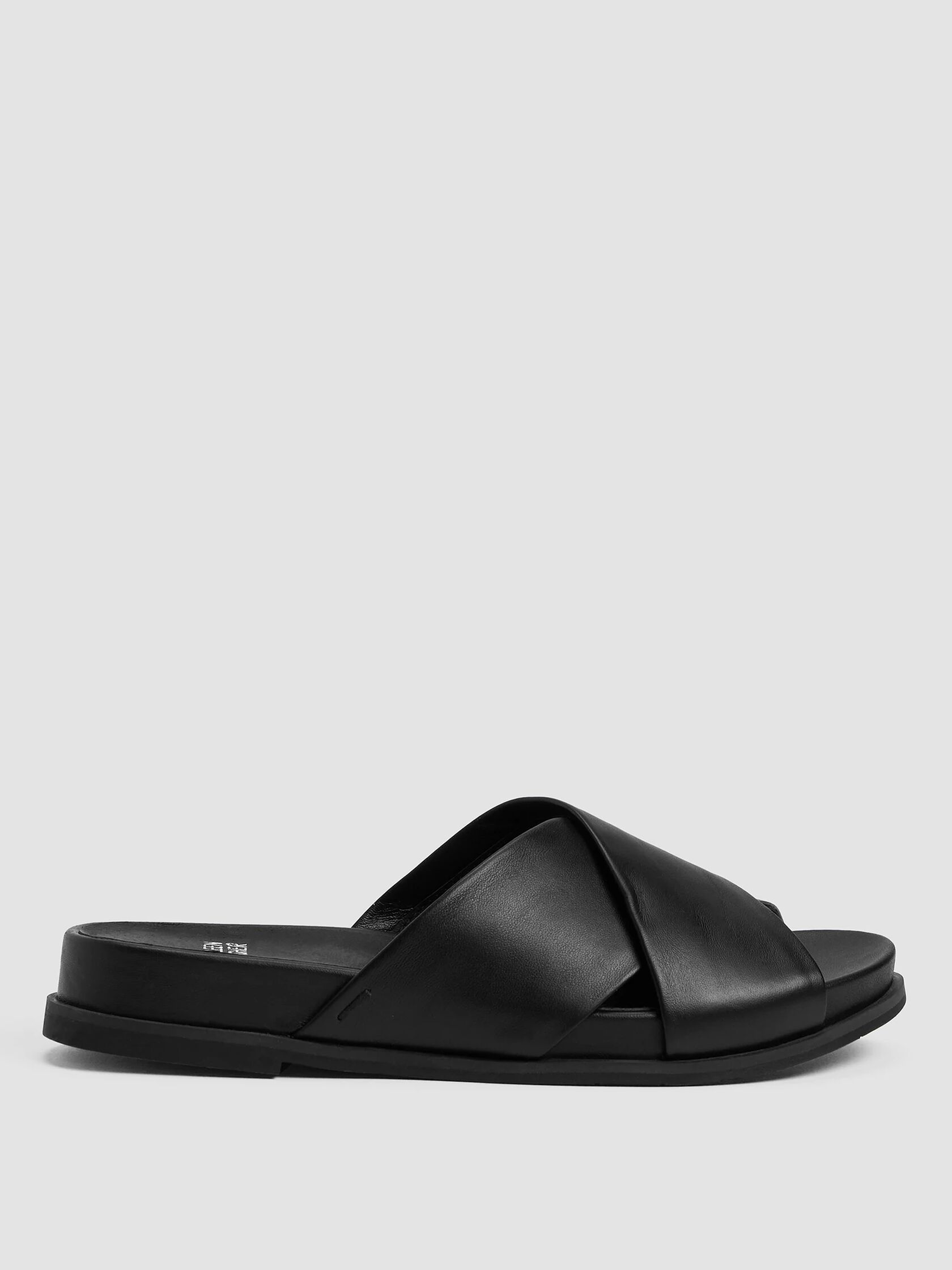 Dibs Nappa Leather Wedge Sandal