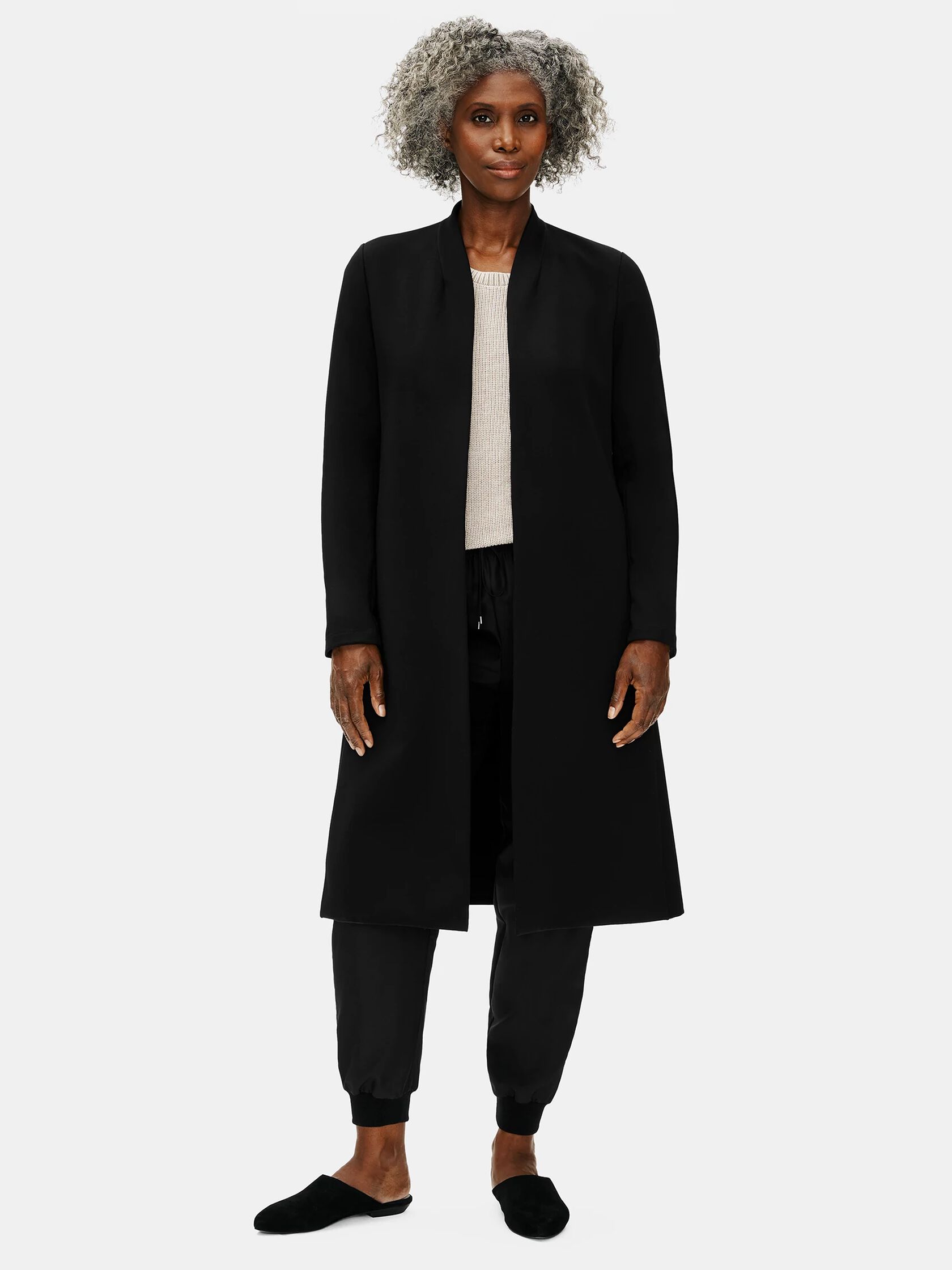 Flex Ponte Long Jacket