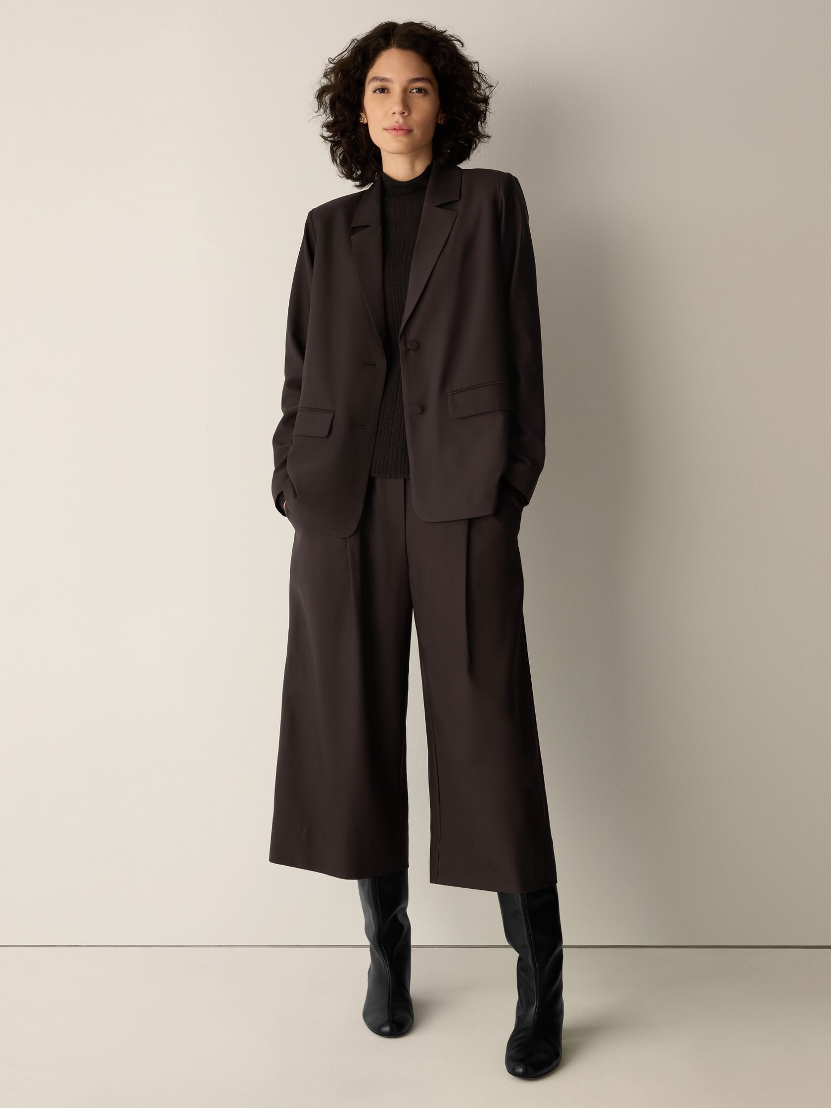 Seasonless Wool Long Blazer