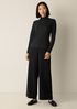 Superfine Merino Turtleneck Top in Regenerative Wool
