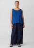 Organic Linen Jersey Scoop Neck Tank