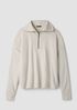 Garment-Dyed Organic Cotton Terry Zip Top
