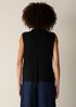Stretch Silk Jersey Cowl Neck Tank
