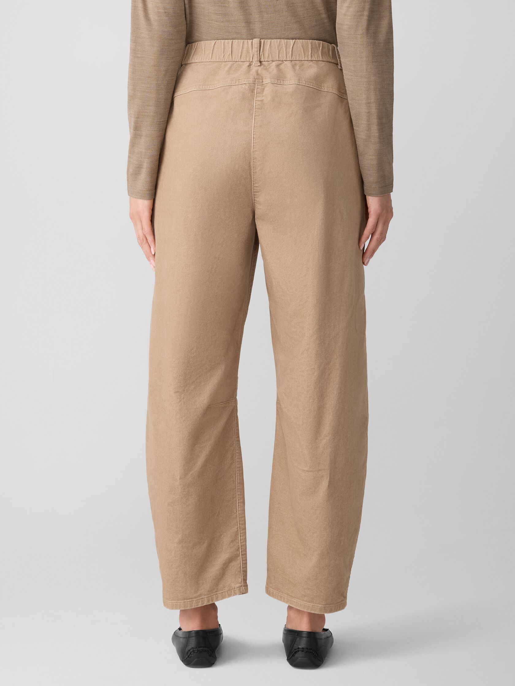 Brushed Organic Cotton Arch Pant