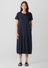 Fine Jersey Lantern Dress