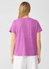 Organic Linen Jersey Crew Neck Tee