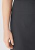 Washable Stretch Crepe Pencil Skirt