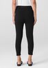 Pima Cotton Stretch Jersey Capri Leggings