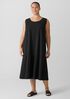 Organic Cotton Pucker Tiered Dress