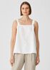 Organic Handkerchief Linen Tank