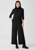 Washable Flex Ponte V-Neck Jumpsuit