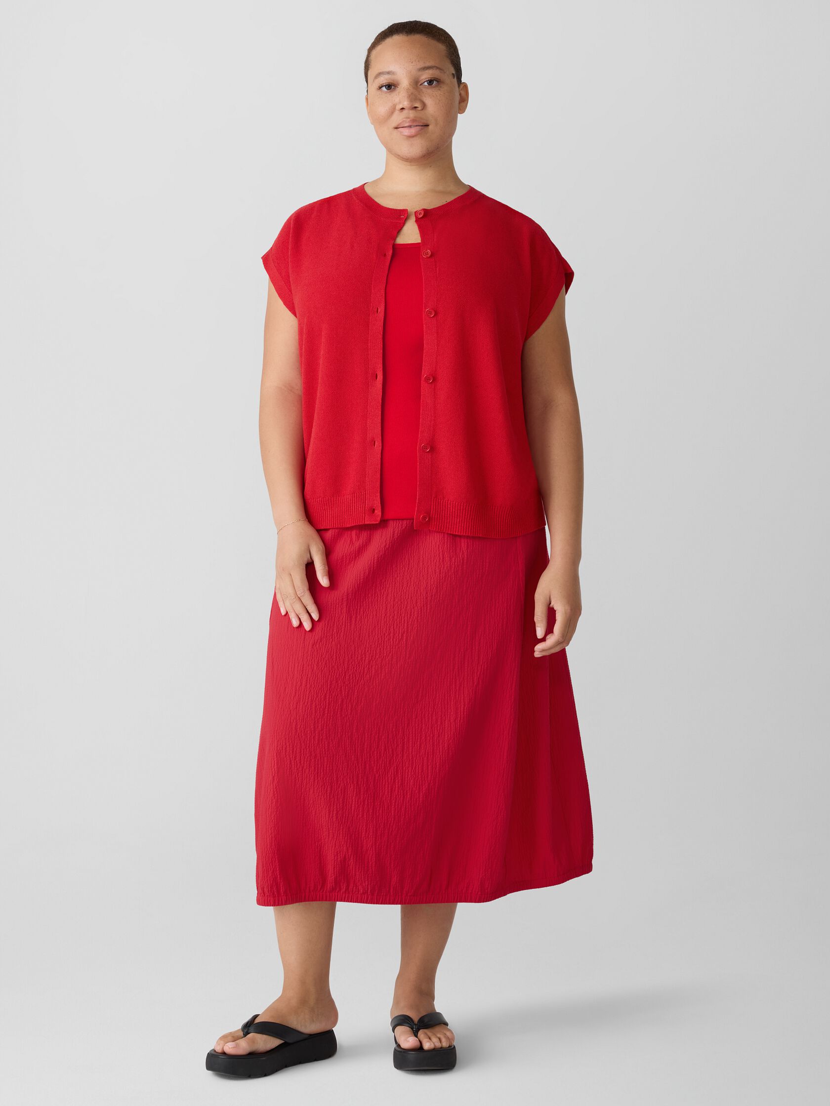 Organic Linen Cotton Vest