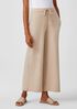 Organic Cotton French Terry Wide-Leg Pant